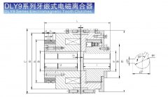 DLY9牙嵌式電磁離合器